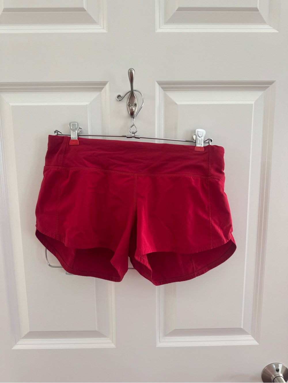 Lululemon Red Shorts